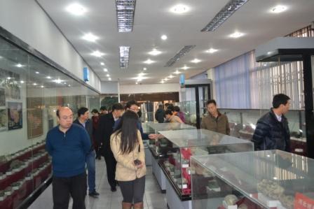 与会老师参观北京大学地质博物馆.JPG 与会老师参观北京大学地质博物馆.JPG